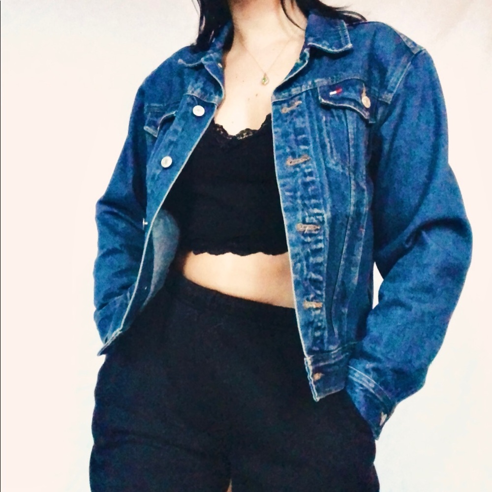 Vintage Denim Tommy Hilfiger Jacket